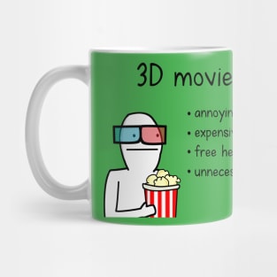 Superfluous stereoscopic Mug